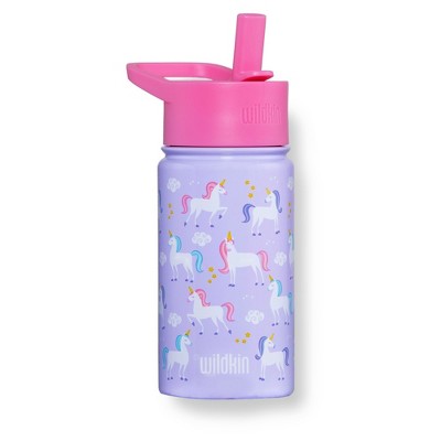 Wildkin 14 oz Stainless Steel Insulated Water Bottle for Kids