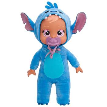 Cry Babies Disney 9" Plush Baby Doll Tiny Cuddles Inspired by Disney Stitch That Cry Real Tears