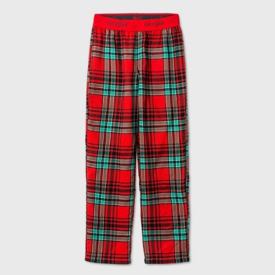 red plaid pants boys