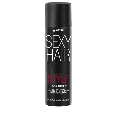 Sexy Hair Style Play Dirty Dry Wax Spray, 4.8 oz