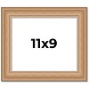 PosterPalooza | Photo Size Weathered Yellow Picture Frame - UV Acrylic, Foam Board Backing, Hanging Hardware - 2 of 4