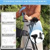 Lycvki Heavy Duty Foldable Rollator Walkers for Seniors with Adjustable Padded Seat and Handle - 3 of 4