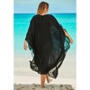 Swim 365 Women's Plus Size Long Embellished Cover Up - 3 of 4