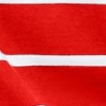 radiant red white stripe