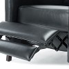 NicBex Leather Accent Chair,Upholstered Living Room Chair with High Backrest,Mid-Century Armchair,Push-Back Accent Chairs for Living Room - 4 of 4