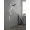 Shower System, with 10" Rain Showerhead, 4-Function Hand Shower, Adjustable Slide Bar and Soap Dish - 2 of 4
