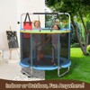 Huxxion 60" Trampoline for Kids, 5FT Mini Indoor and Outdoor Toddler Trampoline with Net - 3 of 4