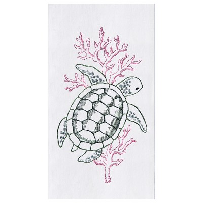 C&F Home Sea Turtle Flour Sack Cotton Kitchen Towel