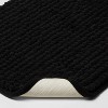 17x24 Velveteen Grid Memory Foam Bath Rug Navy Blue - Room Essentials™ :  Target