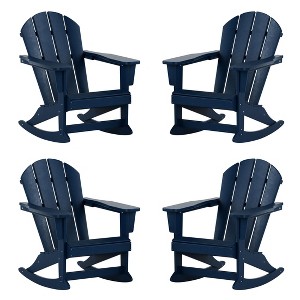 WestinTrends  Outdoor Patio Porch Rocking Adirondack Chair - 1 of 4