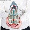 Big Dot of Happiness Shark Zone - DIY Jawsome Shark Party or Birthday Party Money Holder Gift - Cash Cake - 2 of 4