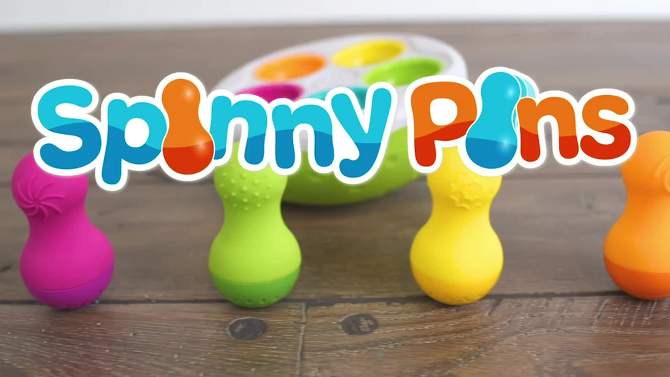 Fat Brain Toys SpinnyPins Toy, 2 of 10, play video