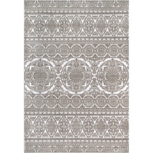 Nuloom Contemporary Jeannie Floral Contemporary Indoor Area Rug - Beige 4' x 6' - 1 of 4