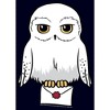 Men's Harry Potter Cartoon Hedwig Letter T-Shirt - 2 of 4