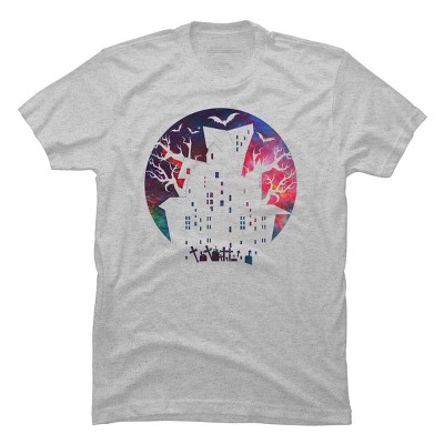 Men's Design By Humans Halloween home By durungkapok T-Shirt