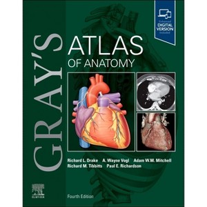 Gray's Atlas of Anatomy - 4th Edition by  Richard L Drake & A Wayne Vogl & Adam W M Mitchell & Richard Tibbitts & Paul Richardson (Paperback) - 1 of 1