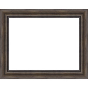Amanti Art Rustic Pine Black Framed Dry Erase Magnetic Board - 1 of 4