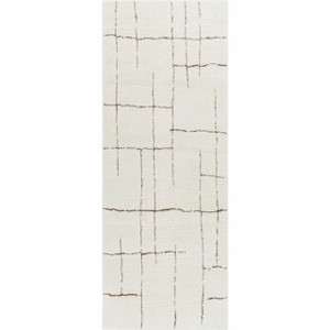 Hauteloom Koume Ivory & Brown Area Rug - 1 of 4