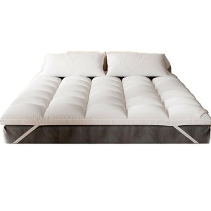 Itopfox Extra Thick Mattress Topper for Back Pain & Cloud-Like Sleep Soft & Plush Pillow Top Bed Topper for Firm Mattress, Cooling Overfilled 1400GSM - 1 of 4