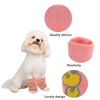 Unique Bargains Dog Leg Warmers Winter Warm Knitted Joint Protection Suitable for Kitten Puppies - 2 of 4
