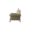 Acme Furniture Picardy Sofa Butterscotch Synthetic Leather/Antique Pearl Finish - 4 of 4