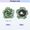 Unique Bargains Handmade Big Rose Flower Brooches and Pins for Women 4.3 Inch 1 Pc - 3 of 4