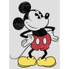 Women's Mickey & Friends Classic Mickey Distressed Racerback Tank Top - 2 of 4