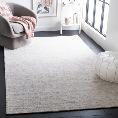 Silver Elegance 5' x 8' Hand-Knotted Wool Area Rug