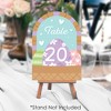 Big Dot of Happiness Spring Easter Bunny - Happy Easter Party Double-Sided 5 x 7 inches Cards - Table Numbers - 1-20 - 3 of 4