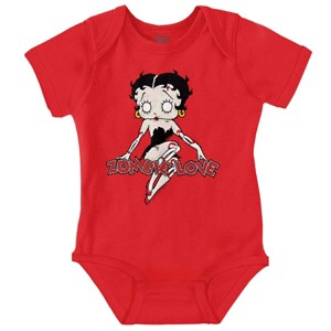 Betty Boop Zombie Love Attitude Baby Bodysuit Jumper Girls Brisco Brands - 1 of 2