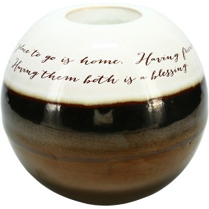 Pavilion Gift Company - Home - 4.5" Decorative Tealight Holder - Candle Holders - 1 of 4