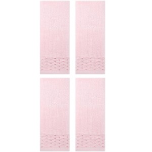 Unique Bargains Embroidery Pattern Cotton Hand Towels for Bathroom 14" x 30" - 1 of 4