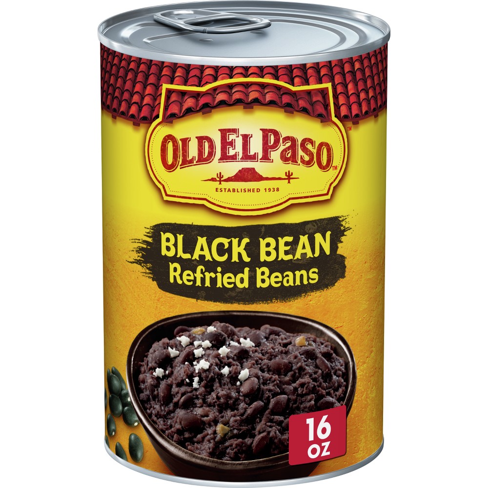 UPC 046000413594 product image for Old El Paso Refried Black Beans - 16oz | upcitemdb.com