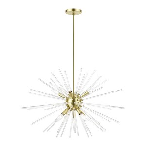 Livex Lighting Utopia 9 - Light Pendant in  Satin Brass - 1 of 1