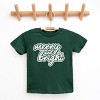 Merry & Bright Outline Puff  - Youth Short Sleeve Graphic T-Shirt - 2 of 4