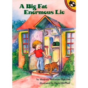 A Big Fat Enormous Lie - (Picture Puffin Books) by  Marjorie Weinman Sharmat (Paperback) - 1 of 1