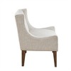 NicBex Polyester Accent Chair,Upholstered Living Room Chairs with Tufted Back and Recessed Arms,Modern Armchair,Accent Chairs for Living Room,Cream - image 4 of 4