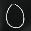 PiccoCasa Women's Faux Pearl Beaded Choker Necklace with Lobster Clasp for Wedding Brides - 4 of 4