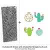 Big Dot of Happiness Final Fiesta - Paper Straw Decor - Last Fiesta Bachelorette Party Striped Decorative Straws - Set of 24 - 3 of 4