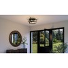 Urban Ambiance Luxury Farmhouse Ceiling Light 6.5''H x 14.375''W,  Charcoal Finish,  Adelaide Collection, UHP4041 - 2 of 4