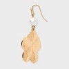 Pearl and Flower Drop Earring Set 2pc - Wild Fable™ Gold - 3 of 3