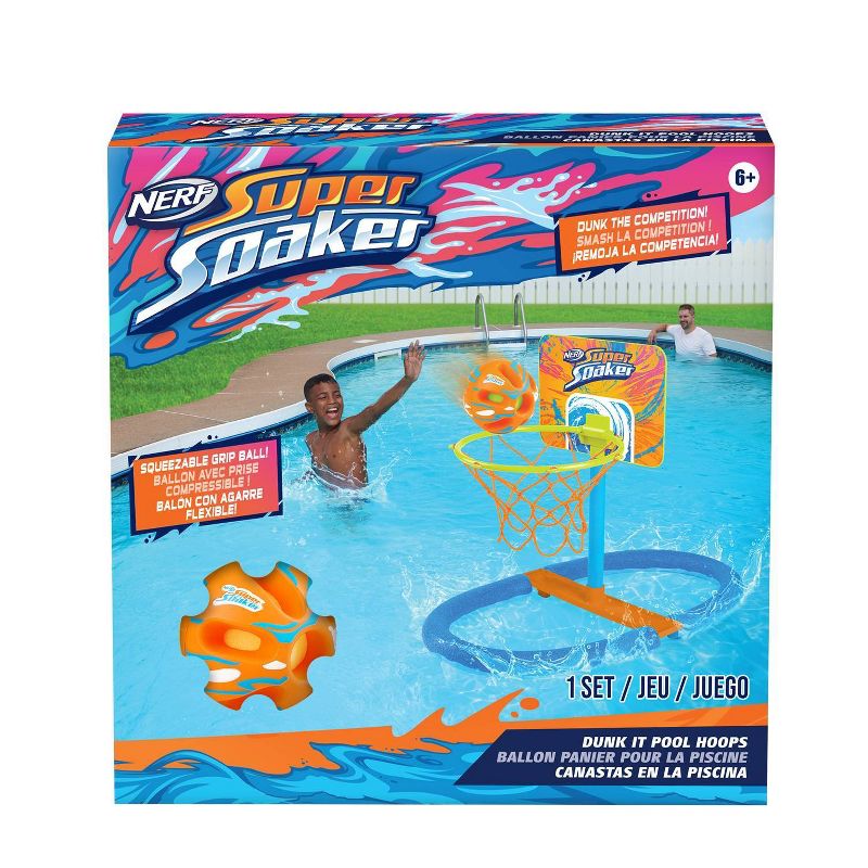 NERF Super Soaker Dunk It Pool Hoops by WowWee, 2 of 7