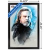 Trends International Star Wars: The Last Jedi - Luke Framed Wall Poster Prints - 3 of 4