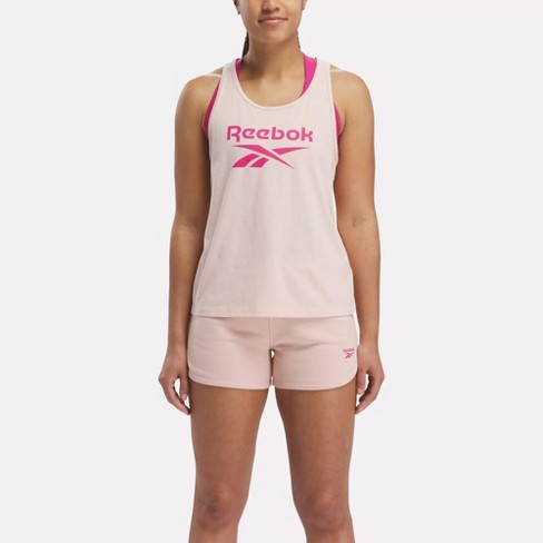 Reebok Workout Ready Mesh Back Tank Top Womens Athletic Tank Tops