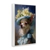 Stupell Industries Dog with Fashionable Hat Framed Giclee Art - 2 of 4