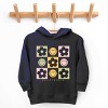 The Juniper Shop SmileyWorld Checkered Floral Smile Toddler Hoodie - 2 of 4