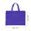 Unique Bargains Unique Reusable Gift Bags,Horizontal Style Non-Woven Grocery Tote Bag for Travel Storage - 2 of 4