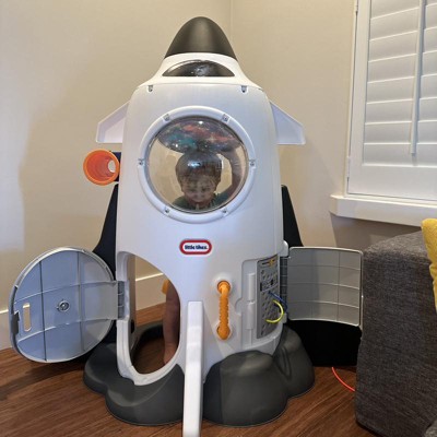 Little Tikes Adventure Rocket Realistic Space Astronaut Pretend Role Play  for Kids, Boys, Girls, 2-6 Years Old, 40 x 18 x 18 inches