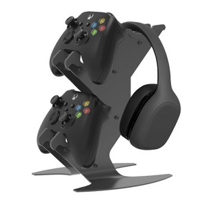 NBCP Controller Holder, Game Controller Rack Headset Stand Headset, Aluminum Metal Headset Mount Universal Organizer - 1 of 4