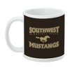 Southwest Minnesota State University Mustangs Logo Ceramic Coffee Mug Novelty Gift Mugs for Coffee Tea and Hot Drinks 11oz White - 3 of 4